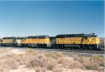 Union Pacific SD40-2 #3524 (with SD40-2's UP #3605 and C&NW 6808) 